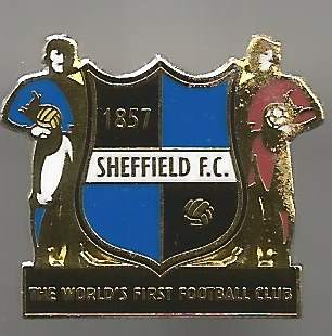 Pin Sheffield FC blau AELTESTER CLUB DER WELT